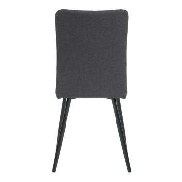 Стул обеденный Tetchair La Rousse NEW, ткань рогожка, темно-серый, F68, 45x55x93 см