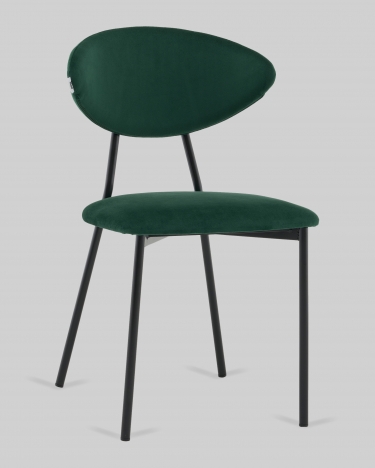 Стул обеденный Stool Group Квинси велюр зеленый