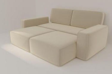Диван прямой Berhouse Сунндал Berhouse Цвет фасада Левис 09 велюр Тип Прямой Материал фасада Металл/Велюр