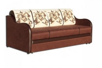 Диван-софа Эста с узкими подлокотниками коричневый