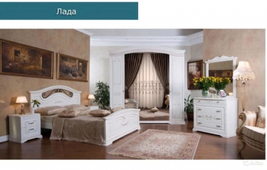 Спальный гарнитур Лада кремкараваджо