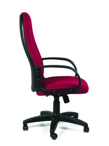 Компьютерное кресло CHAIRMAN 279 TW10 бордовое