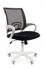 Компьютерное кресло Chairman 696 white TW-12 Серое