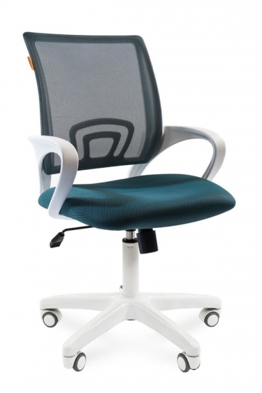Компьютерное кресло Chairman 696 white TW-18 Зеленое