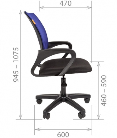 Компьютерное кресло CHAIRMAN 696 LT Черный