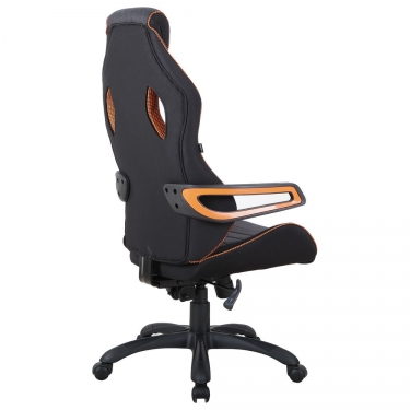 Компьютерное кресло BRABIX Techno Pro GM-003 Черно-серый/оранжевый
