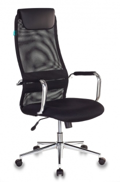 Компьютерное кресло Бюрократ KB-9N/BLACK Черное TW-01 TW-11