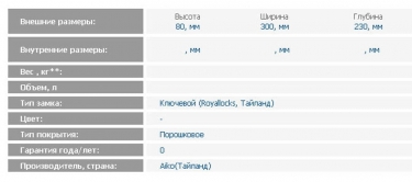 Кэшбокс ЗМК Промет CB-9707N blue