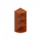 Шкаф для документов Альтерна Р.У-2П вишня Оксфорд