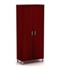 Стеллаж с дверью ДСП Skyland В430.6 Бургунди