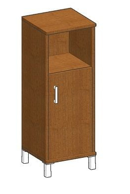 Стеллаж с дверью Skyland В421.2 L Дуб девон
