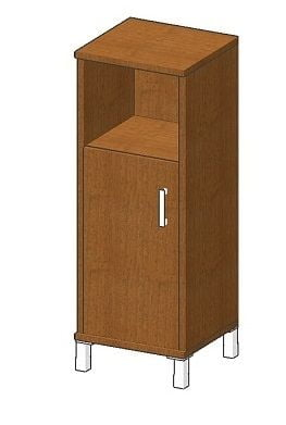 Стеллаж с дверью Skyland В421.2 R Дуб девон