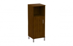 Стеллаж стекло тонированное Skyland В421.7 R Орех Даллас