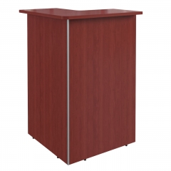 Стойка ресепшн угловая Skyland DMC 88 L/R Бургунди