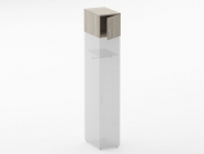 Антресоль глубокая Персона Грата Glassy 6.04.14Пр Дуб сантана светлый