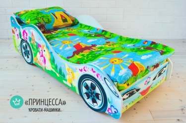 Кровать-машинка Бельмарко Принцесса_55659
