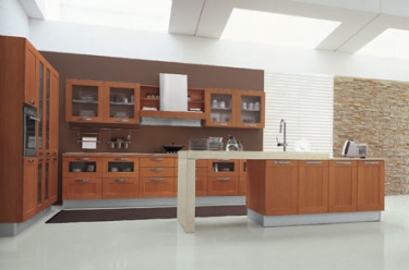 Кухня Йола, фасады из массива дуба.