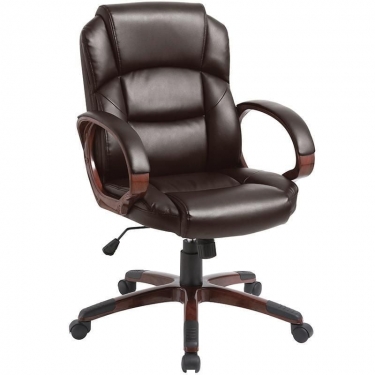 Кресло руководителя EasyChair EChair-634 TR 470982 Коричневое