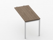 Брифинг-приставка для стола на Л-обр.опорах Персона Грата Deka 73.10.12 Дуб Верцаска