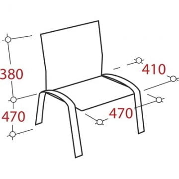 Стул для посетителей EasyChair UP_EChair Rio ИЗО С-29/ТК-11 244439