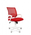 Кресло оператора Chairman Chairman 696 white TW-19 Красный