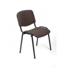 Стул EasyChair ZP_UP_EChair Rio ИЗО чёрн ткань коричневая 550722