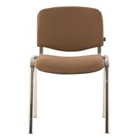 Стул EasyChair ZP_UP_EChair Rio ИЗО хром ткань коричневая 550730