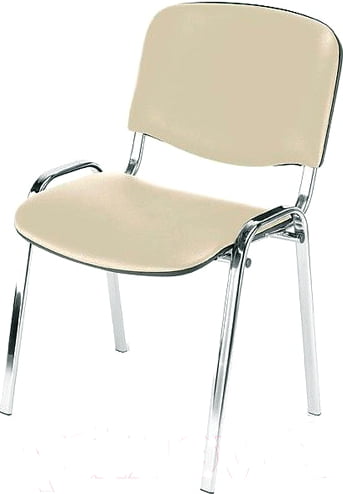 Стул EasyChair ZP_UP_EChair Rio ИЗО хром к/з бежевый 550732