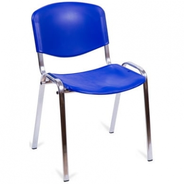 Стул EasyChair ZP_UP_EChair Rio ИЗО хром пластик синий 573684
