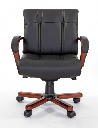 Кресло для руководителя Profoffice Paris Wood B Черный/Палисандр