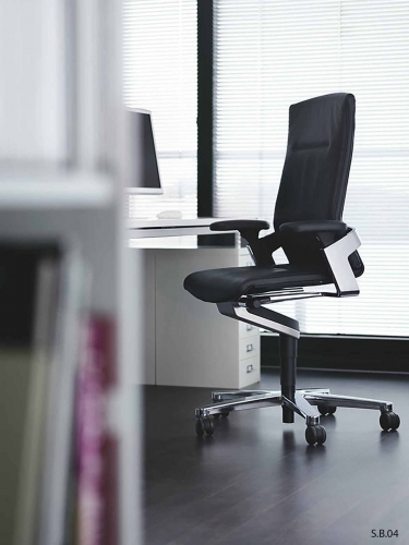 On Кресло для сотрудников Profoffice 175/7 fiberflex 35/99, 3D armrests, polished base aluminium