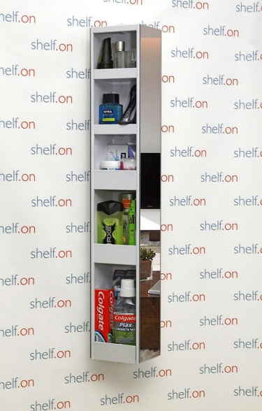 Поворотный шкаф Shelf-on в черном стекле Hop Black Черный