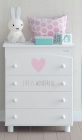 Комод Micuna Micuna Wonderful пеленальный B-970 white/pink hearts