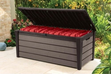 Сундук классический KETER BRUSHWOOD STORAGE BOX 455 L Коричневый-графит