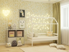 Кровать-домик RooRoom RooRoom кд-11 Белый