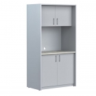 Мини-кухня Skyland SCB 120.1 Серый Металлик