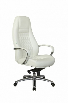 Кресло руководителя Рива Riva Chair F185 Белый