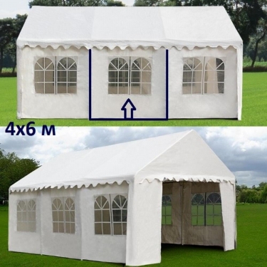 Шатер Афина-мебель AFM-1026W White 4х6