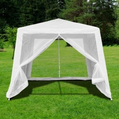 Садовый шатер Афина-мебель AFM-1035NC White 3x3/2.4x2.4