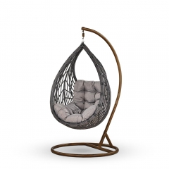 Подвесное кресло Афина-мебель N886-W72 Dark Grey