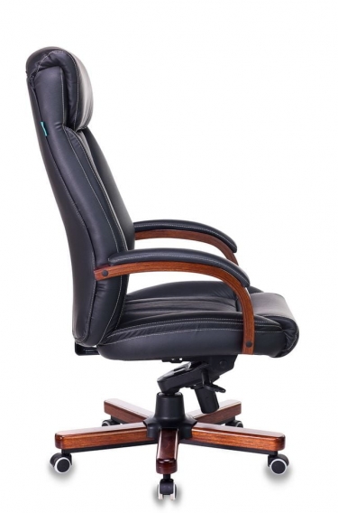 Кресло руководителя Бюрократ Бюрократ T-9922WALNUT/BLACK