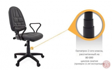 Офисное кресло Chairman Chairman 205 Черный