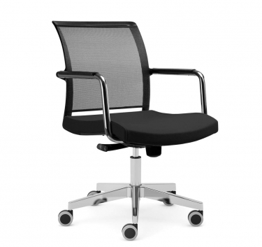 Кресло,5-луч Profoffice Magna G black mesh Dakota black