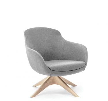 Кресло крутящееся Profoffice NOBLE L21 MUSE 18 Nikel natural