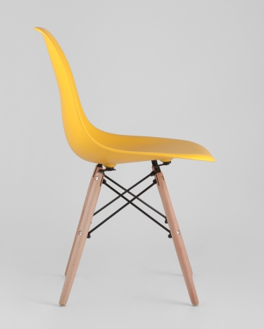 Стул Stool Group Eames DSW Желтый