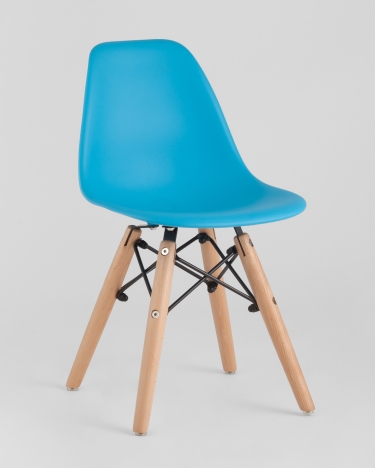 Стул Stool Group EAMES DSW детский Голубой