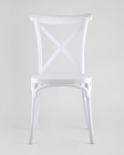 Стул пластиковый Stool Group Кроссбэк Белый