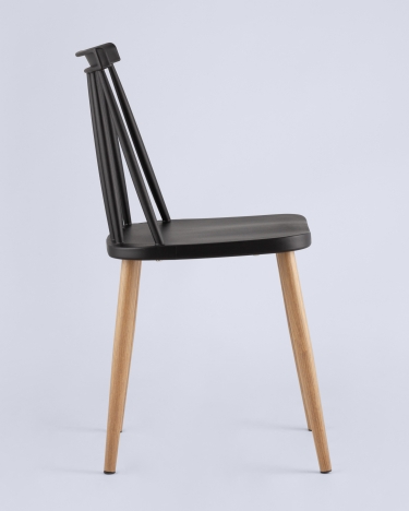 Стул пластиковый Stool Group Морган Черный