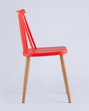 Стул пластиковый Stool Group Морган Красный