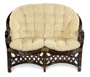 Диван 2х местный Черчилль/Рузвельт/Кобана Радуга Cherchille3 миндаль матовый